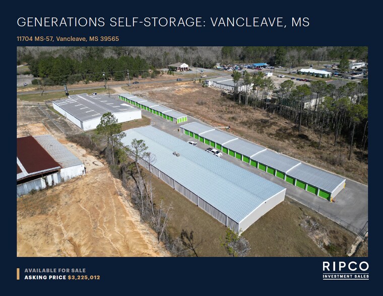 Primary Photo Of 11704 Highway 57, Vancleave Self Storage For Sale