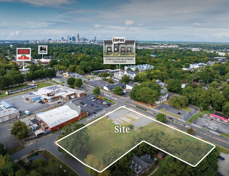 Primary Photo Of 3400-3420 The Plaza, Charlotte Land For Sale