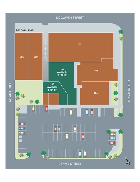 More Photos Of 2600 Travis St, Houston Freestanding For Lease