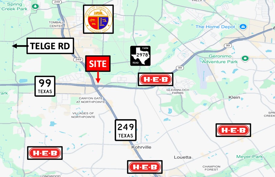 More Photos Of 26000 TX-249, Tomball Land For Sale