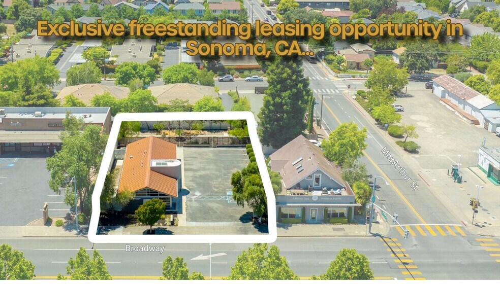 More Photos Of 921 Broadway, Sonoma Office For Lease