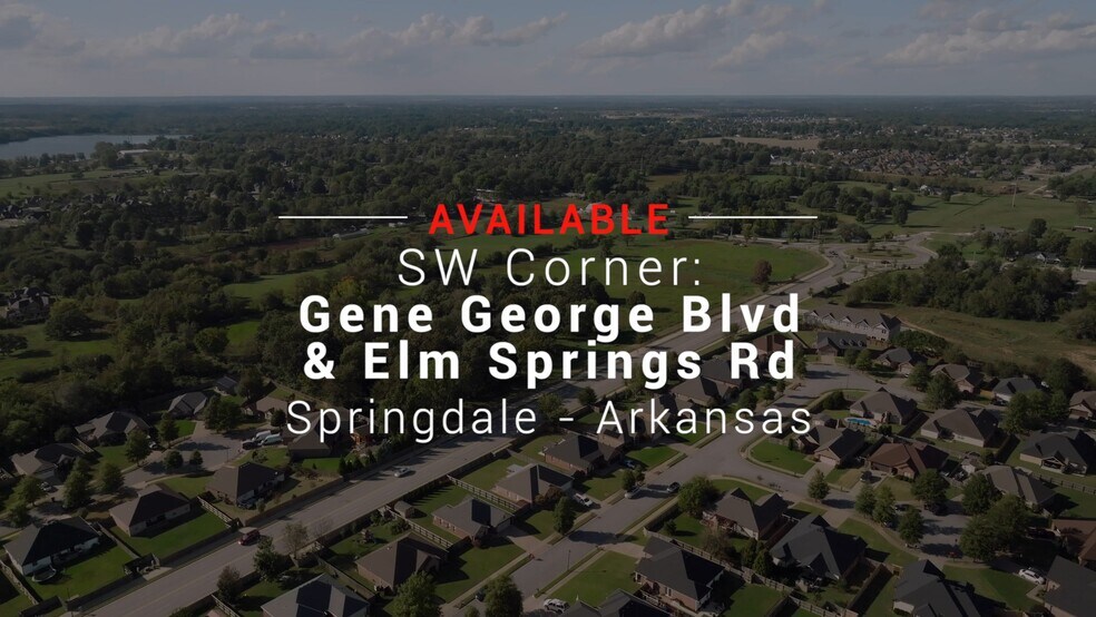 Primary Photo Of Gene George Blvd @ Elm Springs Road, Springdale Land For Sale