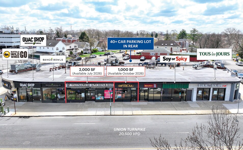 Primary Photo Of 27102 - 27120 Union Tpke, New Hyde Park Restaurant For Lease