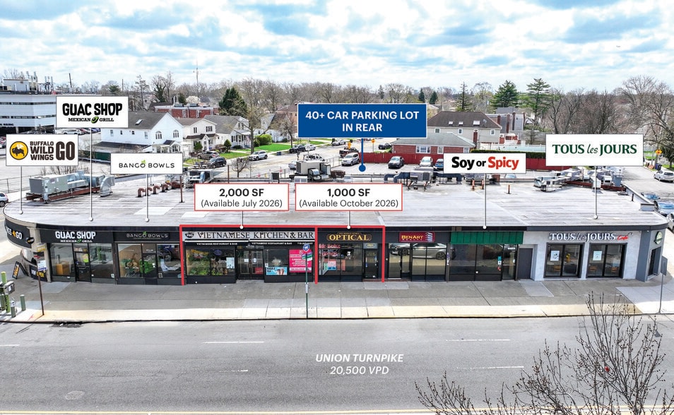 Primary Photo Of 27102 - 27120 Union Tpke, New Hyde Park Restaurant For Lease