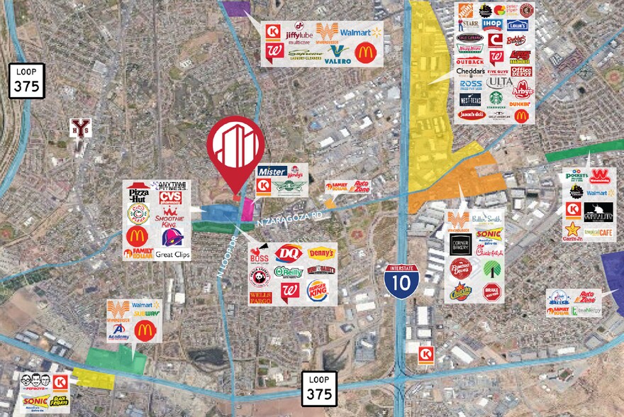 More Photos Of 8700 N Loop Dr, El Paso Land For Lease