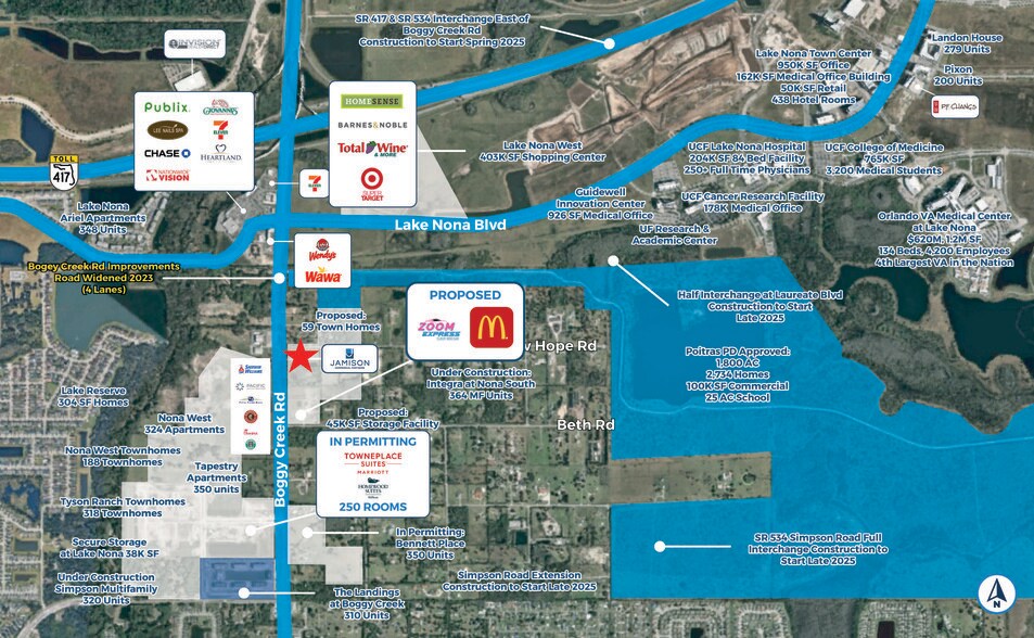 Primary Photo Of 14221 Boggy Creek Road, Orlando General Retail For Lease