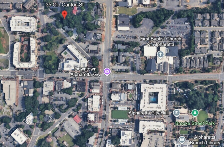 More Photos Of 35 Old Canton St, Alpharetta Office Residential For Sale