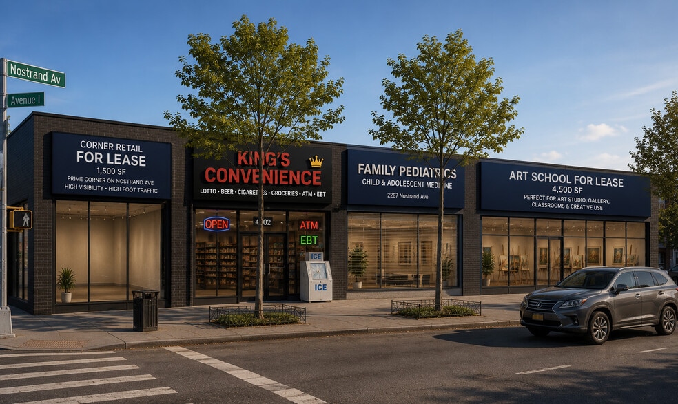 Primary Photo Of 2281 Nostrand Ave, Brooklyn Storefront For Lease