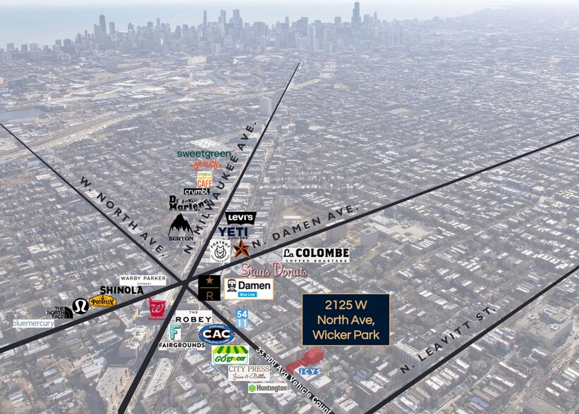 More Photos Of 2125 W North Ave, Chicago Storefront Retail Office For Lease