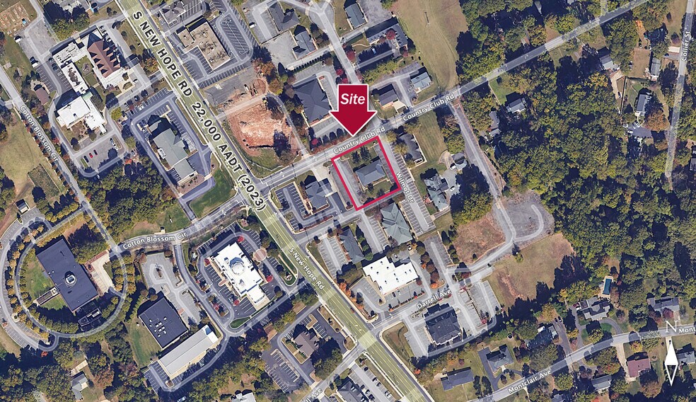 More Photos Of 504 S New Hope Rd, Gastonia Office For Lease