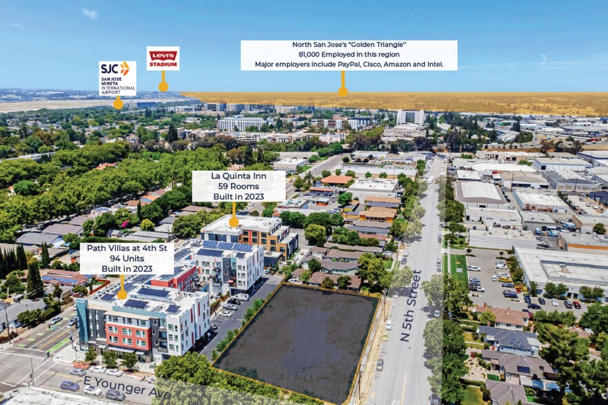 Primary Photo Of 1020 5th st, San Jose Land For Sale