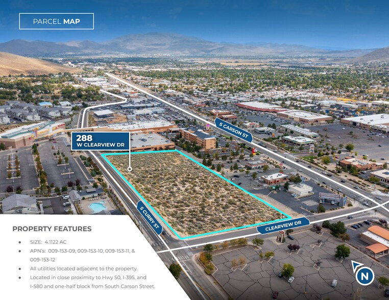 More Photos Of 288 W Clearview Dr, Carson City Land For Lease