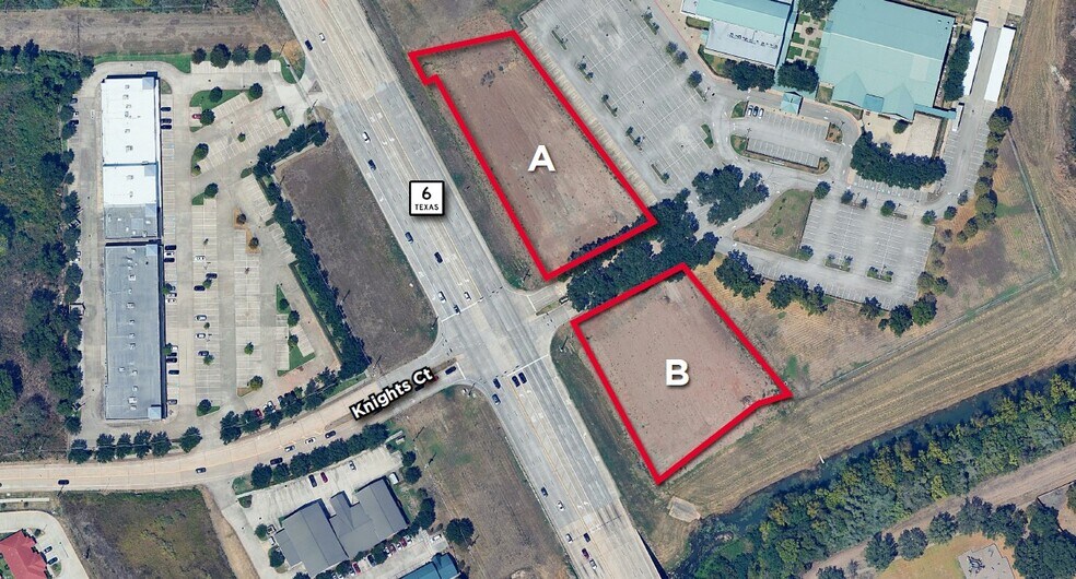 Primary Photo Of Pad Sites Hwy 6 & Knights Ct, Missouri City Land For Sale