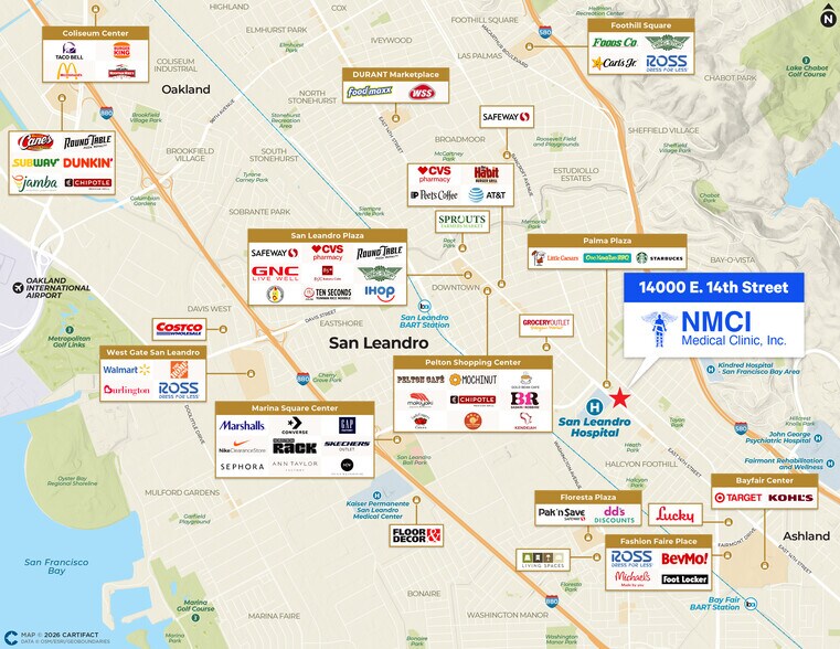 More Photos Of 14000 E 14th St, San Leandro Medical For Sale