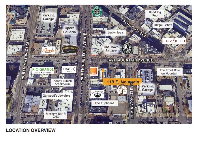 More Photos Of 115-121 E Mountain Ave, Fort Collins Storefront Retail Office For Lease