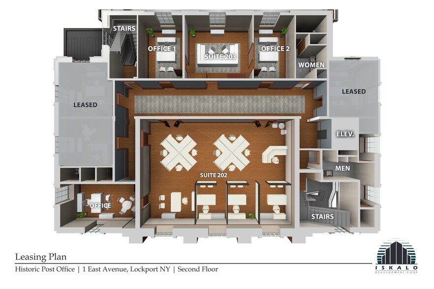 Primary Photo Of 1 East Ave, Lockport Office For Lease