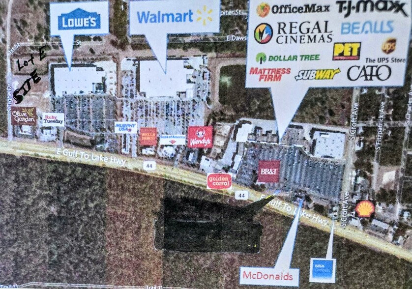 Primary Photo Of 2193 E Gulf To Lake Hwy, Inverness Land For Sale