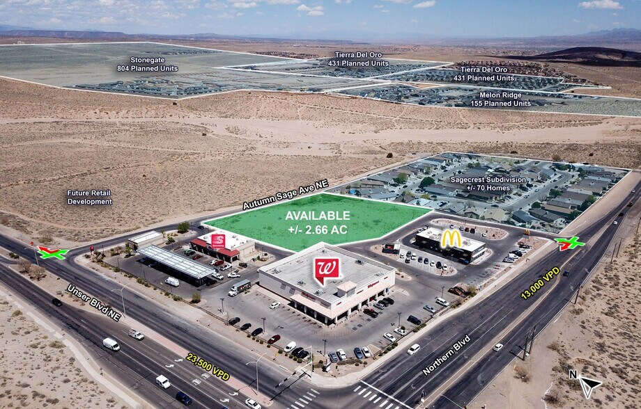 More Photos Of Unser Blvd NE, Rio Rancho Land For Sale