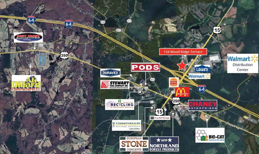 More Photos Of 134 Wood Ridge Ter, Zion Crossroads Storefront Retail Office For Lease