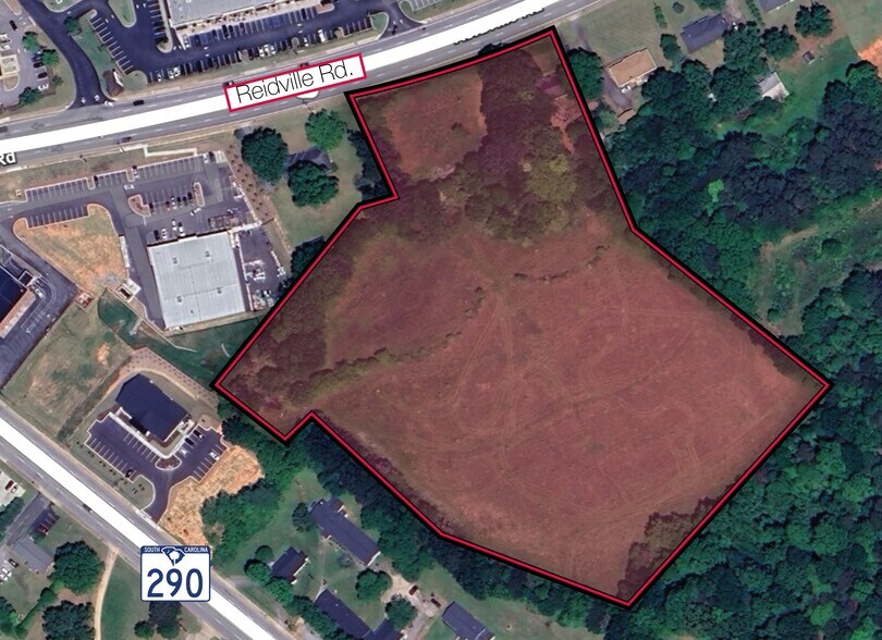 Primary Photo Of 5831 Reidville Rd, Moore Land For Sale