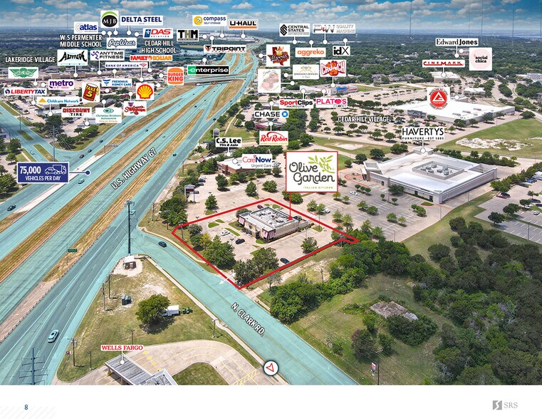 More Photos Of 311 N Clark Rd, Cedar Hill Restaurant For Sale