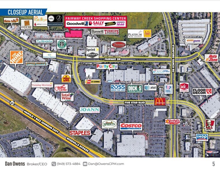 More Photos Of 9400 Fairway Dr, Roseville Storefront For Lease