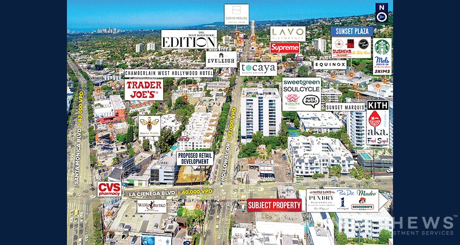 More Photos Of 1106 N La Cienega Blvd, West Hollywood General Retail For Lease