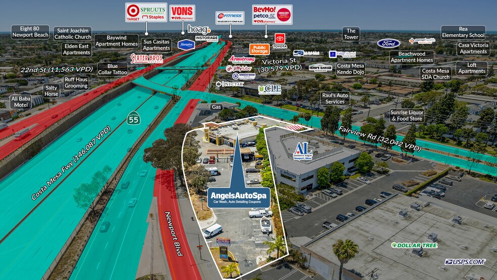 More Photos Of 2285 Newport Blvd, Costa Mesa Carwash For Sale