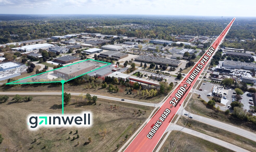 More Photos Of 1872 Enterprise Dr, Rochester Hills Warehouse For Sale