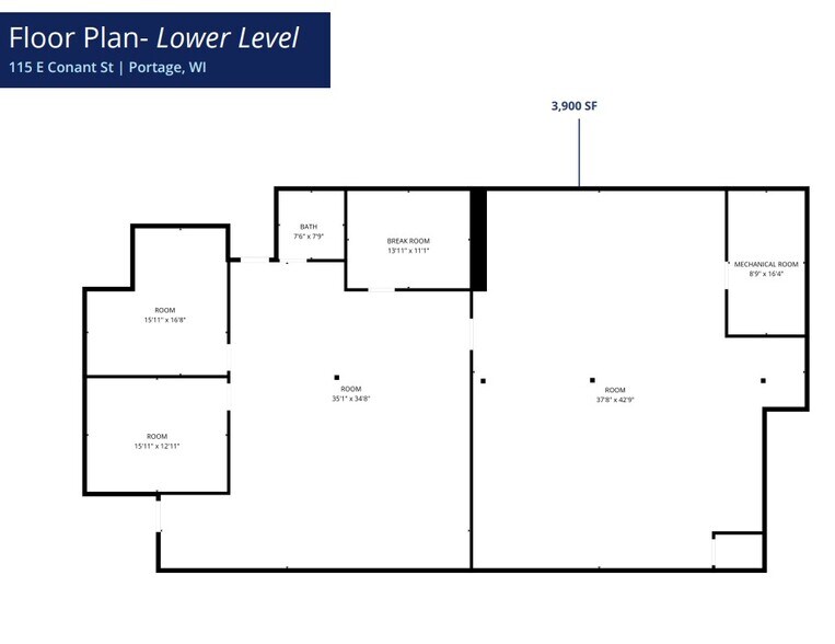 More Photos Of 115 E Conant St, Portage Office For Sale
