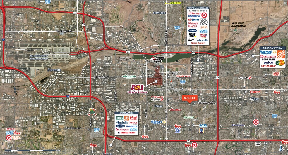 More Photos Of 1705 E Broadway Rd, Tempe General Retail For Sale