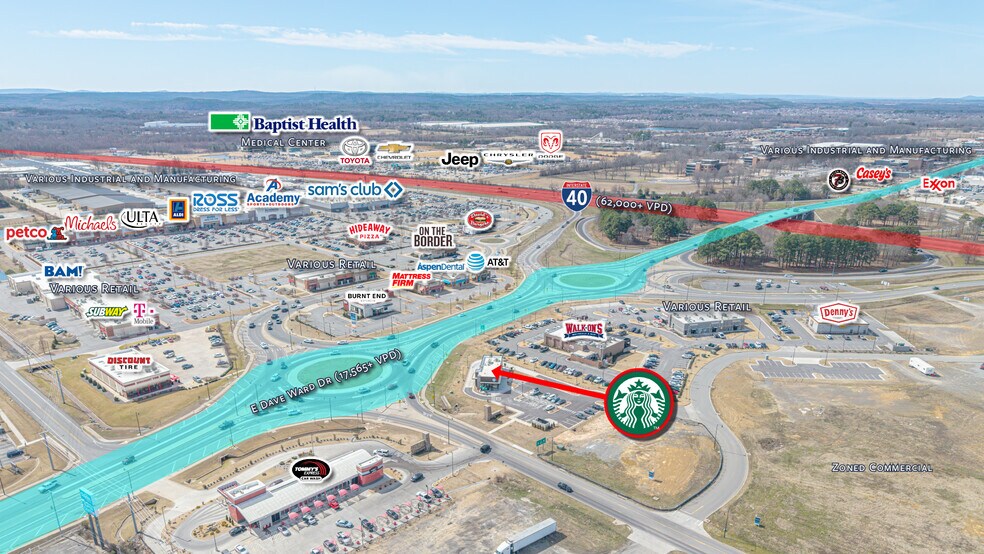 More Photos Of 945 Amity rd, Conway General Retail For Sale