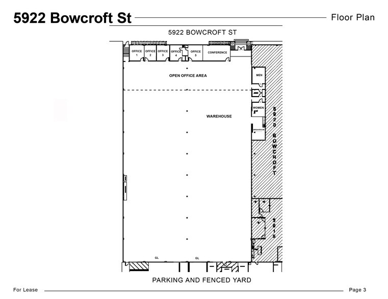 More Photos Of 5922 W Bowcroft St, Los Angeles Manufacturing For Lease