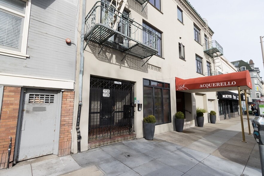 More Photos Of 1728 Sacramento St, San Francisco Storefront Retail Residential For Lease