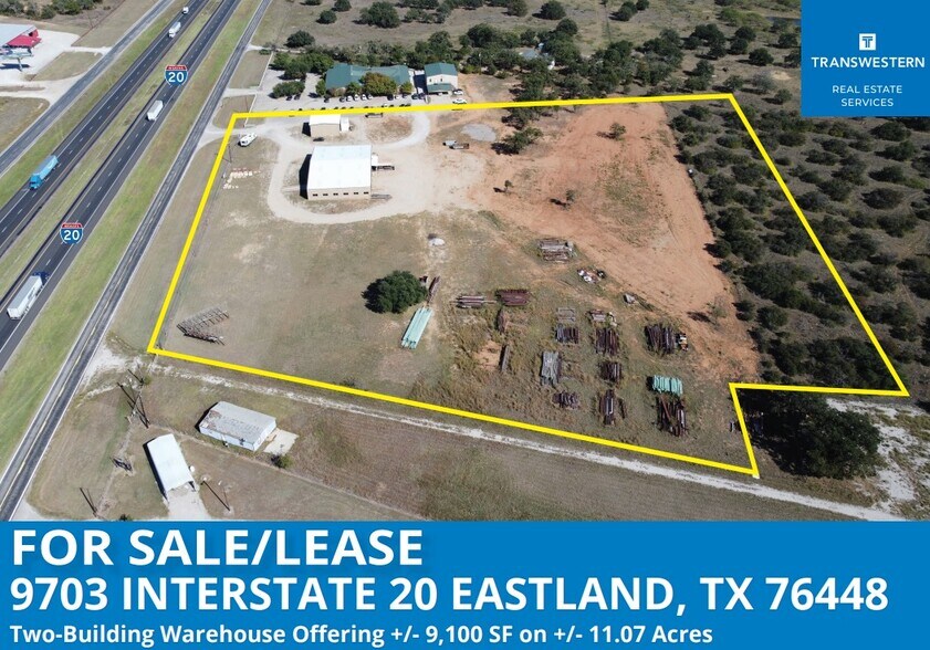 Primary Photo Of 9705 Interstate 20, Eastland Warehouse For Sale