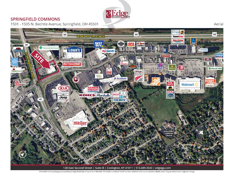 More Photos Of 1501-1505 N Bechtle Ave, Springfield Freestanding For Lease