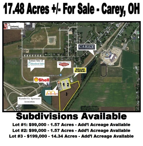 More Photos Of 0 State Route 103, Carey Land For Sale
