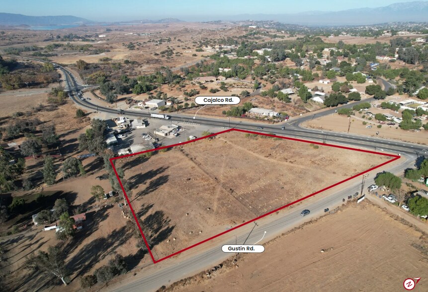 Primary Photo Of Cajalco Rd @ Gustin Rd, Perris Land For Lease
