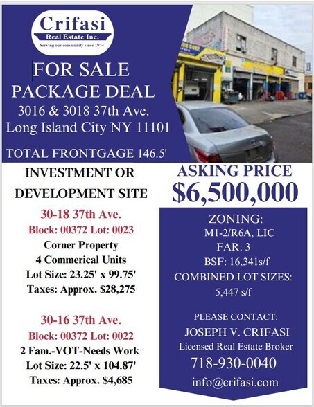 More Photos Of 3016 -3018 37th Ave, Long Island City Auto Repair For Sale