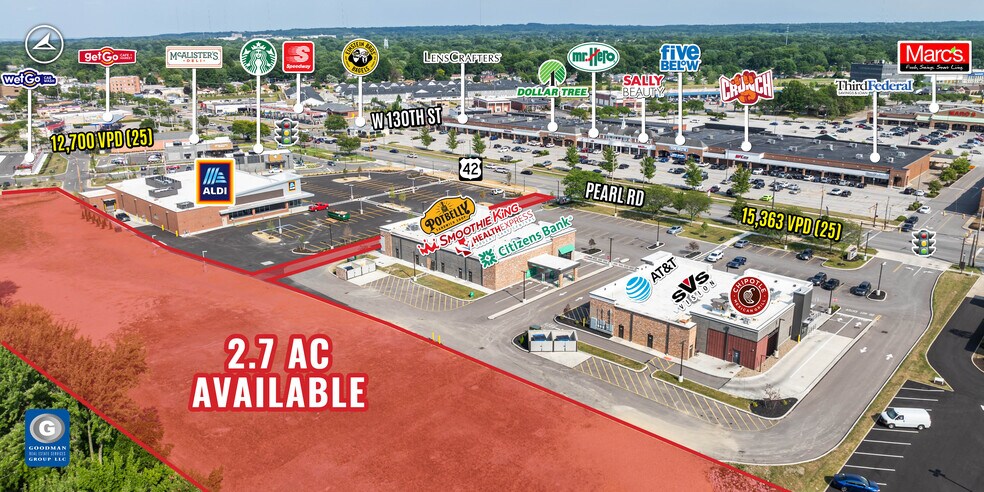 More Photos Of 6850 Pearl Rd, Middleburg Heights Land For Sale