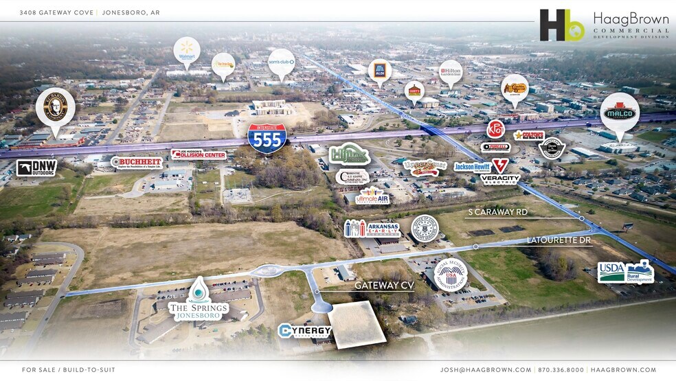 More Photos Of 3408 Gateway Cv, Jonesboro Land For Sale