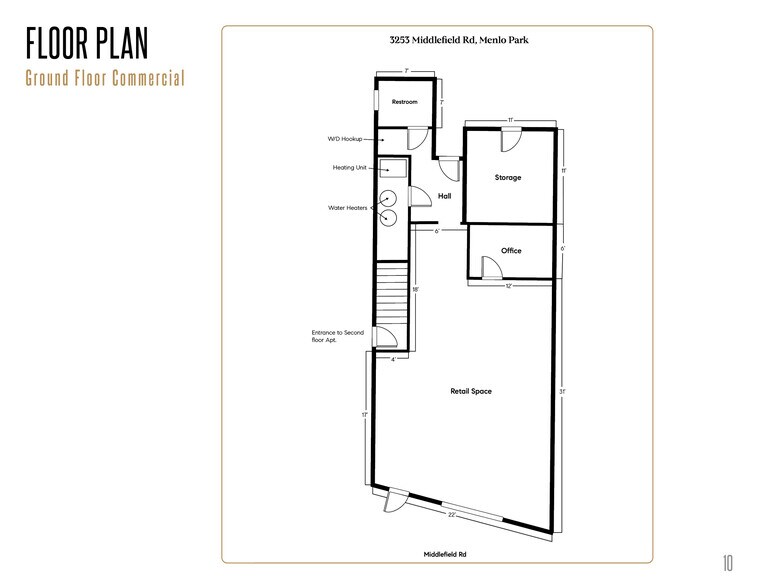 More Photos Of 3253 Middlefield Rd, Menlo Park Storefront For Sale