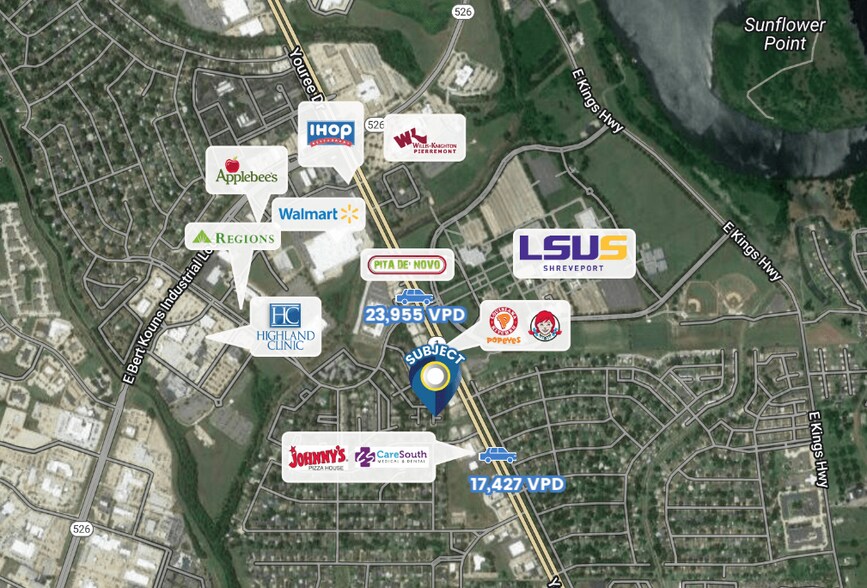 More Photos Of 406 Turtle Creek Dr, Shreveport Office For Sale