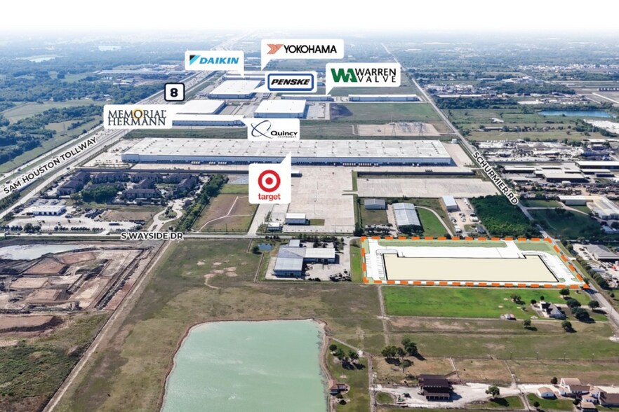 More Photos Of 5932 Schurmier Rd, Houston Distribution For Lease