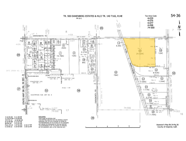 More Photos Of 45 Danenberg Dr, El Centro Land For Sale