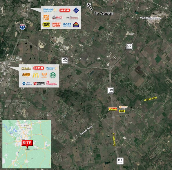 More Photos Of 17500 Camino Real, Buda Convenience Store For Lease