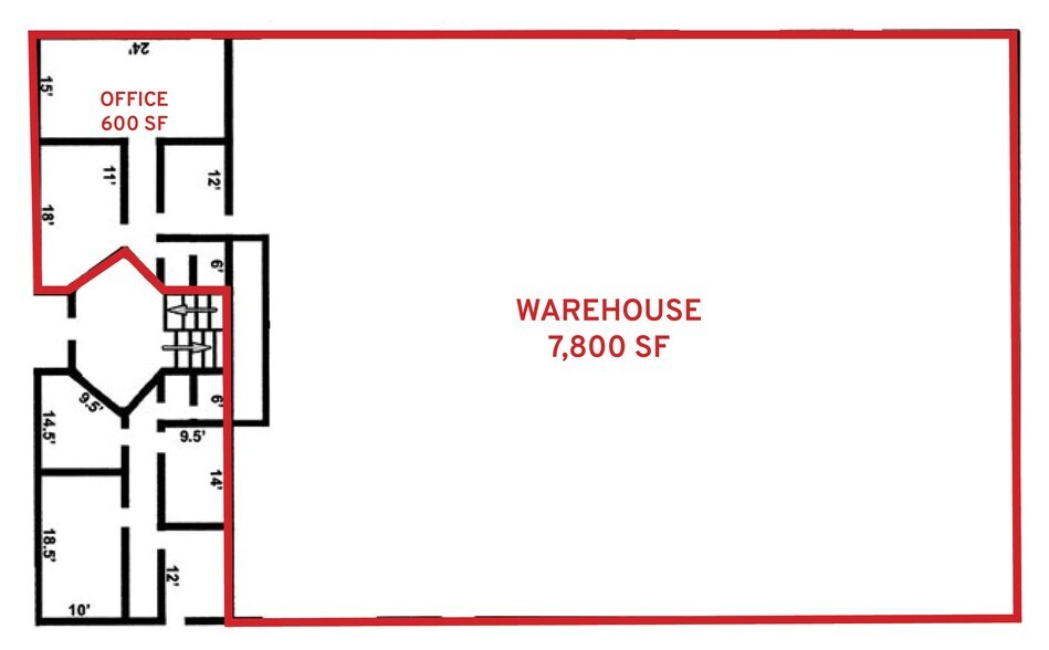 More Photos Of 205 Wilcox St, McKinney Light Manufacturing For Lease