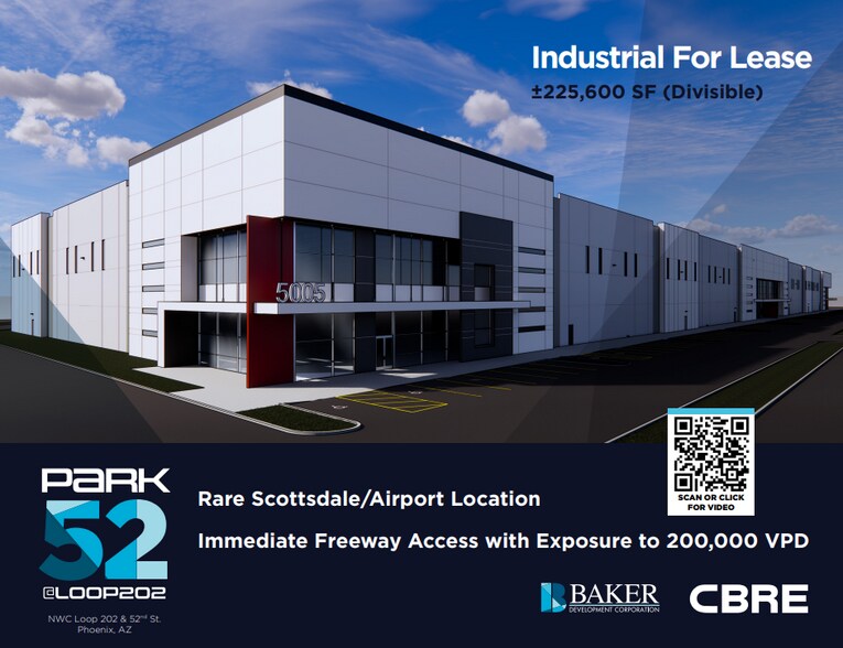 Primary Photo Of N 52nd St & Loop 202, Phoenix Manufacturing For Lease