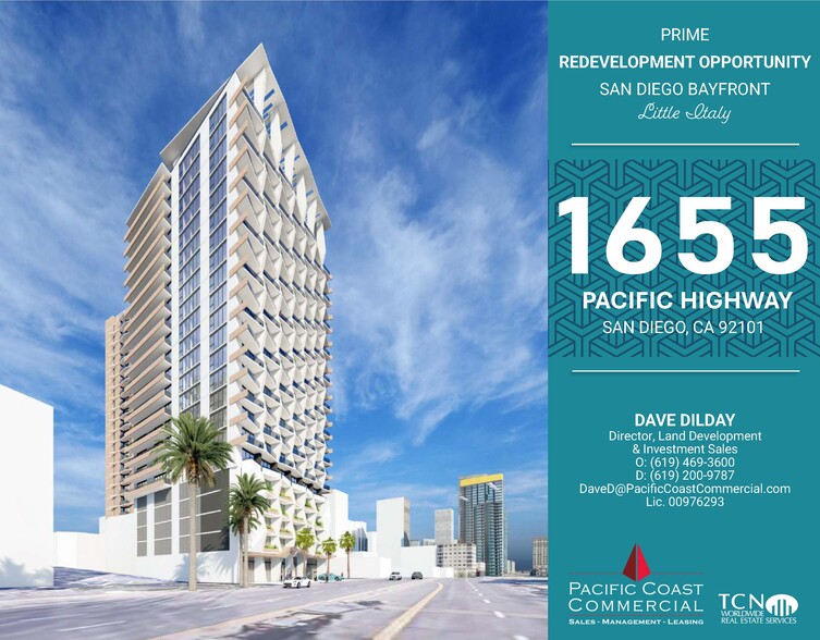 Primary Photo Of 1655 Pacific Hwy, San Diego Land For Sale