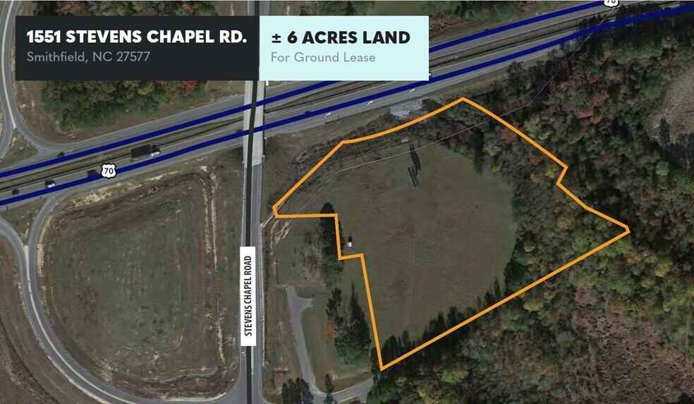 Primary Photo Of 1551 Stevens Chapel Rd, Smithfield Land For Lease